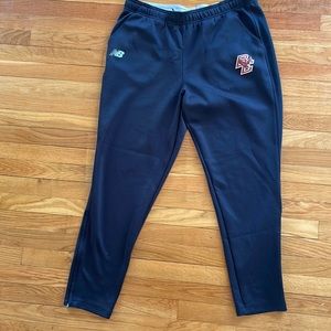 Boston college sweatpants. Black. Men size XL